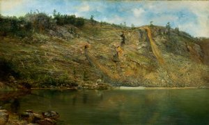 La mine de fer, Port Henry, New York
