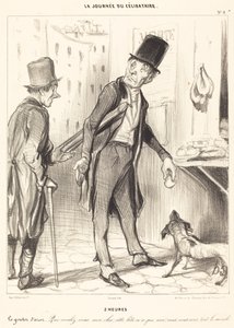 2 heures - Honoré Daumier