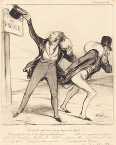 À tous les cœurs bien nés que la patrie est chère!!! - Honoré Daumier