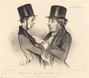 Actionnaires de mines... - Honoré Daumier
