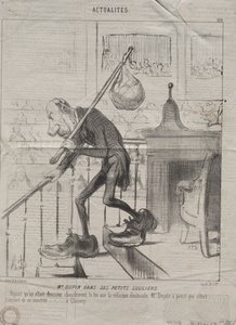 Actualités (No. 128) : M. Dupin dans ses petites chaussures - Honoré Daumier