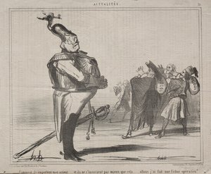 Actualités No. 71: Pourquoi emportent-ils mon argent..., 1854