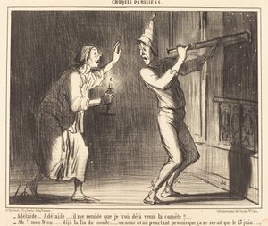 Adélaïde...Adélaïde...il me semble que je vois déjà venir la comète !!...