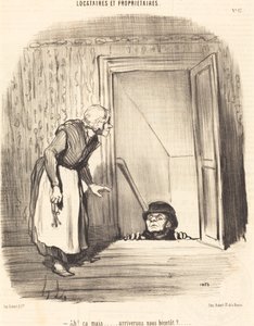 Ah ! ça mais... arriverons-nous bientôt ? - Honoré Daumier