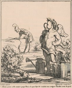 Allons pour année papa mars ... - Honoré Daumier