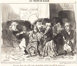 Arrivée dans une ville trop hospitalière...