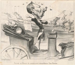 Arrivée en Alsace du commissaire ... - Honoré Daumier