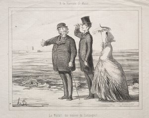 À Varenne-Saint-Maur : Voici ! Voici ma maison de campagne !, 1862 - Honoré Daumier