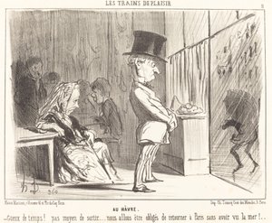 Au Havre - Honoré Daumier