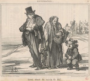 Ayant abusé du raisin de 1857