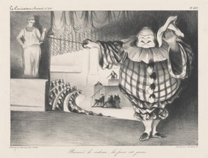 Baissez le rideau, la farce est jouée - Honoré Daumier