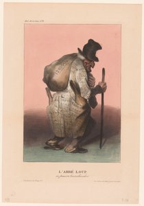 Baron Joseph-Dominique Louis en pauvre contrebandier - Honoré Daumier
