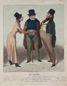 Caricaturana Planche 48 : Un candidat, 1837