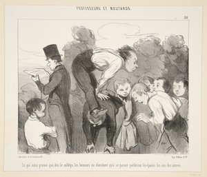 Ce qui nous prouve que, dès le collège - Honoré Daumier
