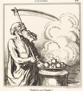 Chauds les gros! chauds!... - Honoré Daumier