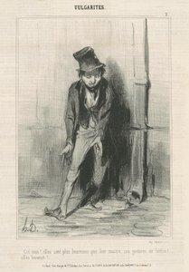 Cré nom : Elles sont plus heureuses ... - Honoré Daumier