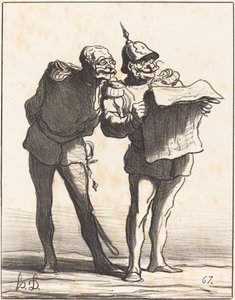 Décidément on ne peut pas... - Honoré Daumier