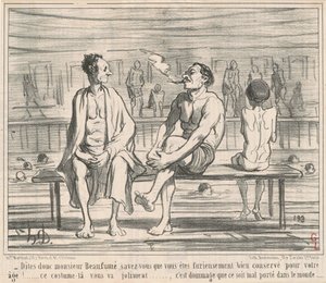 Dites donc, monsieur Beaufumé - Honoré Daumier
