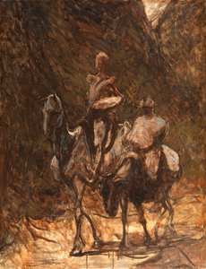 Don Quichotte et Sancho Panza, 1868-1870 - Honoré Daumier