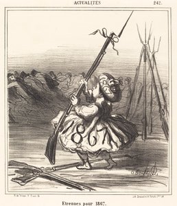 Étrennes pour 1867 - Honoré Daumier