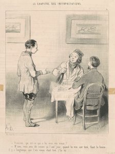 François, qui est-ce qui a bu mon vin ... - Honoré Daumier