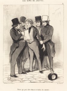 Gibier qui peut être chassé en toutes les saisons - Honoré Daumier