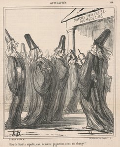 Hier le fusil à aiguille, eux demain ... - Honoré Daumier