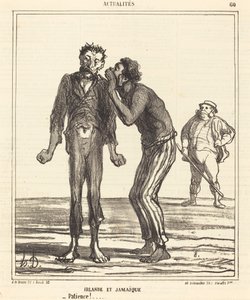 Irlande et Jamaïque - Patience!... - Honoré Daumier