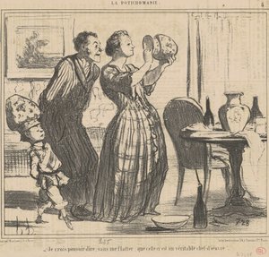 Je crois pouvoir dire, sans me flatter ... - Honoré Daumier