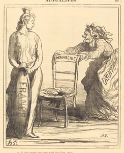 Je vous assure que vous serez très bien assise - Honoré Daumier