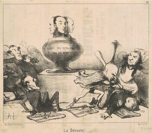 La déroute! - Honoré Daumier