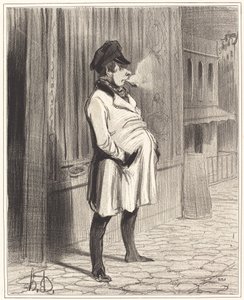 Le Claqueur - Honoré Daumier