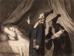 Le Malade Imaginaire, vers 1850