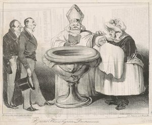 Le Petit Thiers, Baptisé Doctrinaire - Honoré Daumier