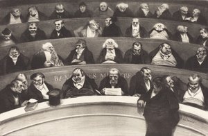 Le Ventre Législatif par Honoré Daumier, 1834 - Honoré Daumier