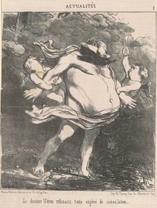 Le docteur Véron refusant... consolation - Honoré Daumier
