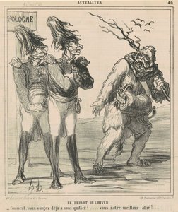 Le départ de l