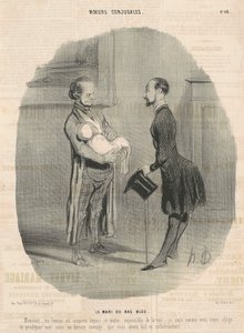 Le mari du bas-bleu... - Honoré Daumier