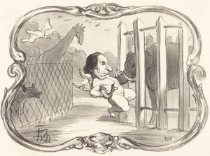 Les Malheurs du chimiste Dumas - Honoré Daumier
