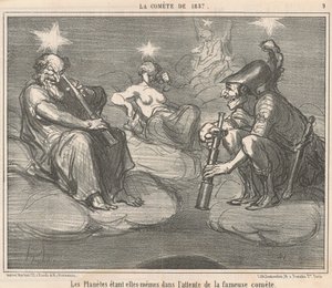 Les planètes étant elles-mêmes - Honoré Daumier