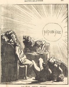 Leur Mané, Thecel, Pharès - Honoré Daumier