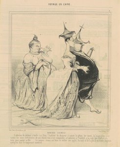 Mariage chinois - Honoré Daumier
