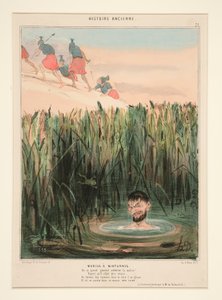 Marius à Minturnes. De ce grand général admirez la malice - Honoré Daumier