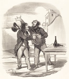 Membre... du dix Décembre prenant le la... - Honoré Daumier
