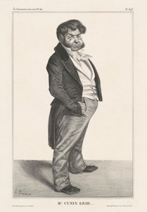 M. Cunin Grid...(Cunin-Gridaine) - Honoré Daumier