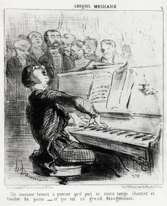 Esquisses musicales : un gentleman qui tient à prouver qu