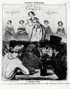 Esquisses musicales : aux Champs Élysées, on n
