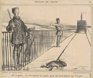 Oh! Le gueux... il est allé mourir là...