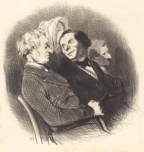 On rend des comptes aux actionnaires - Honoré Daumier