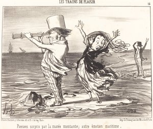 Parisiens surpris par la marée...
